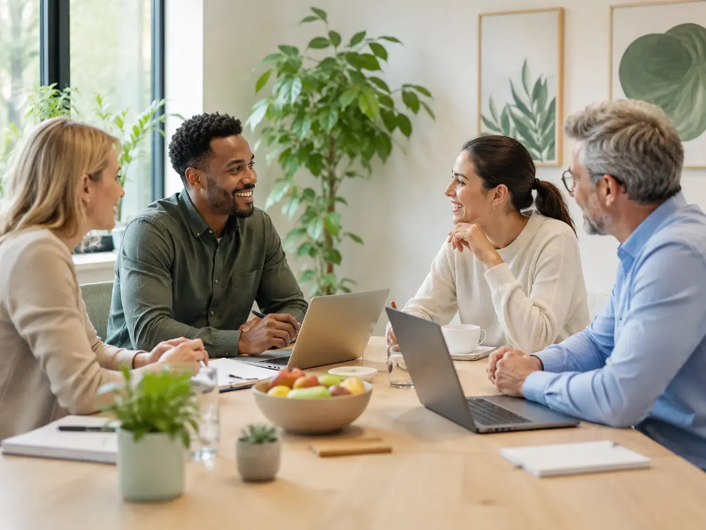 Professionals bespreken samen nieuwe initiatieven voor gezondheid en welzijn